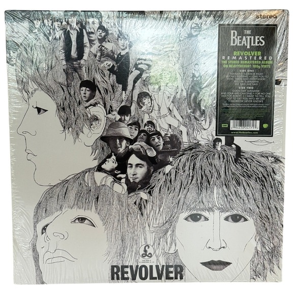 The Beatles Other - Beatles - Revolver Remastered 180g Heavyweight Vinyl Stereo LP 2012 Reissue